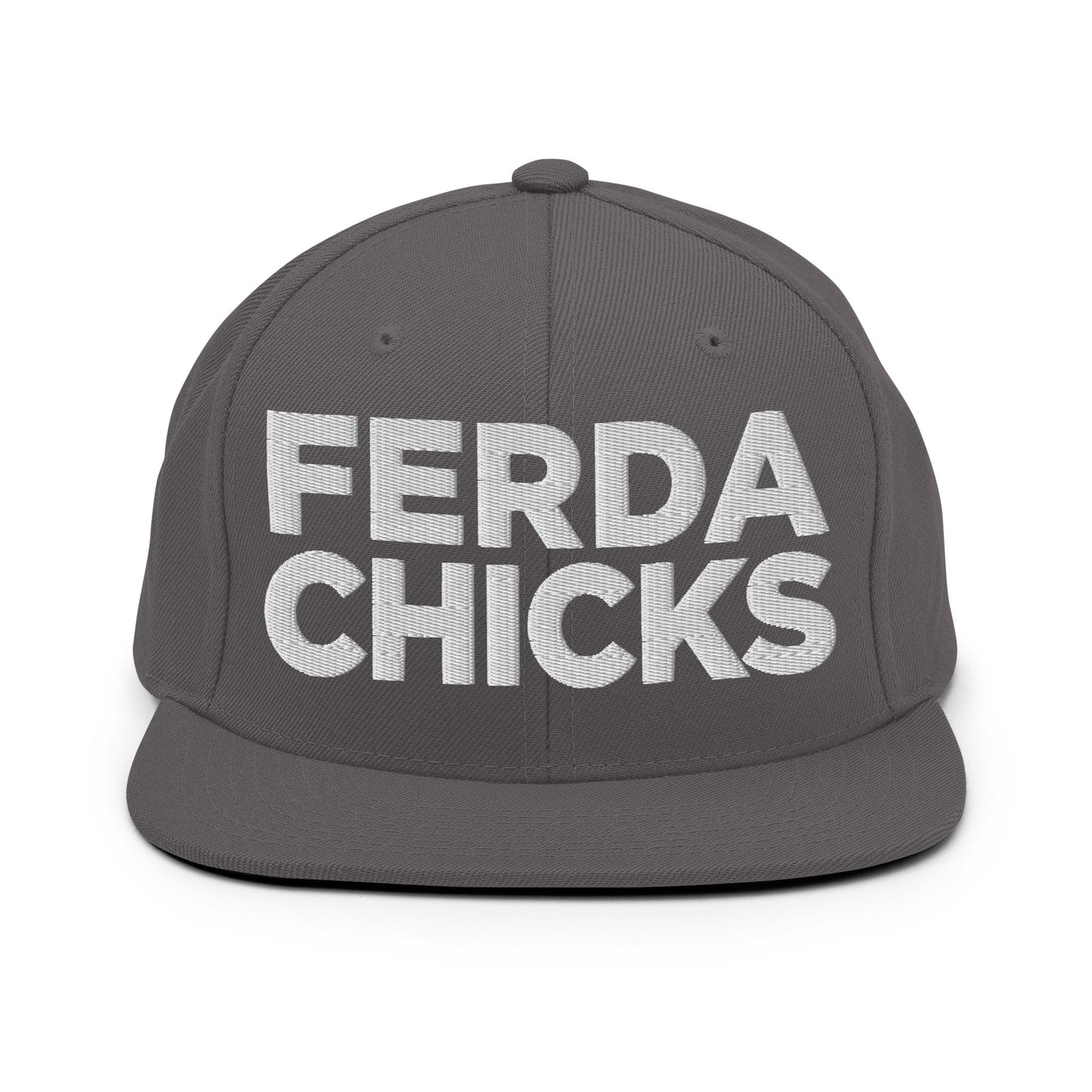 Snapback Hat | FerDa Chicks | Badge Logo