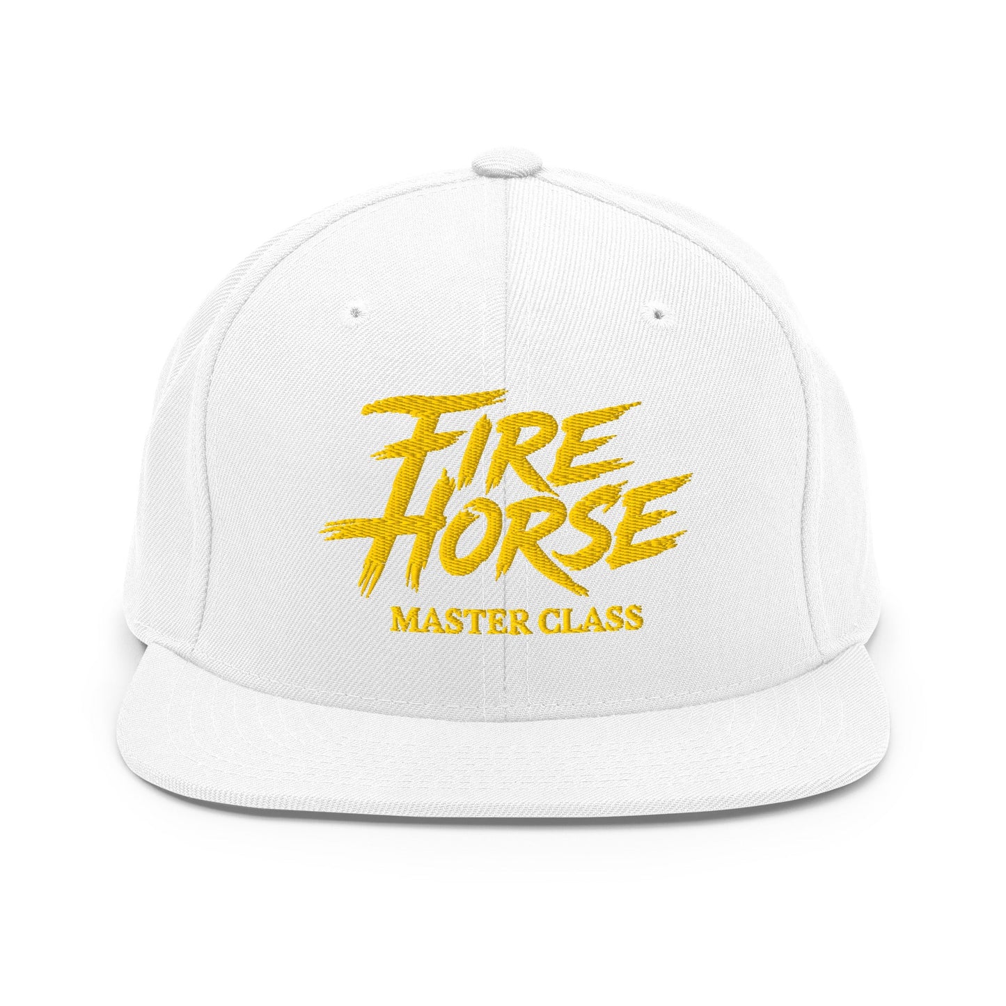 Snapback Hat | Fire Horse Masters | Modern Script Logo