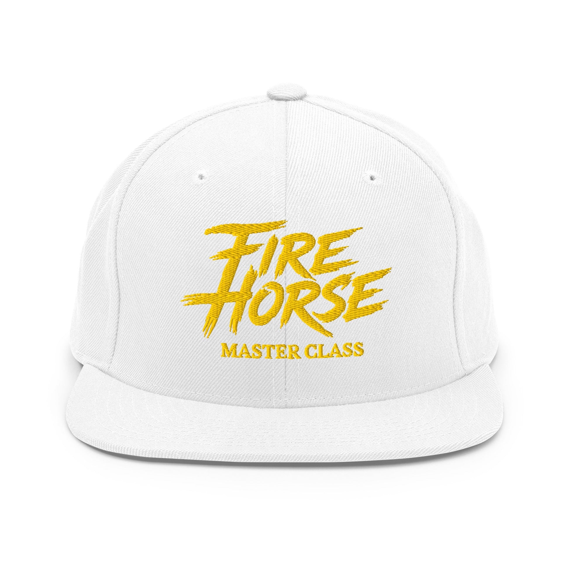 Snapback Hat | Fire Horse Masters | Modern Script Logo