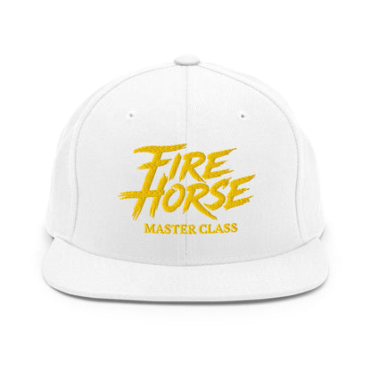 Snapback Hat | Fire Horse Masters | Modern Script Logo