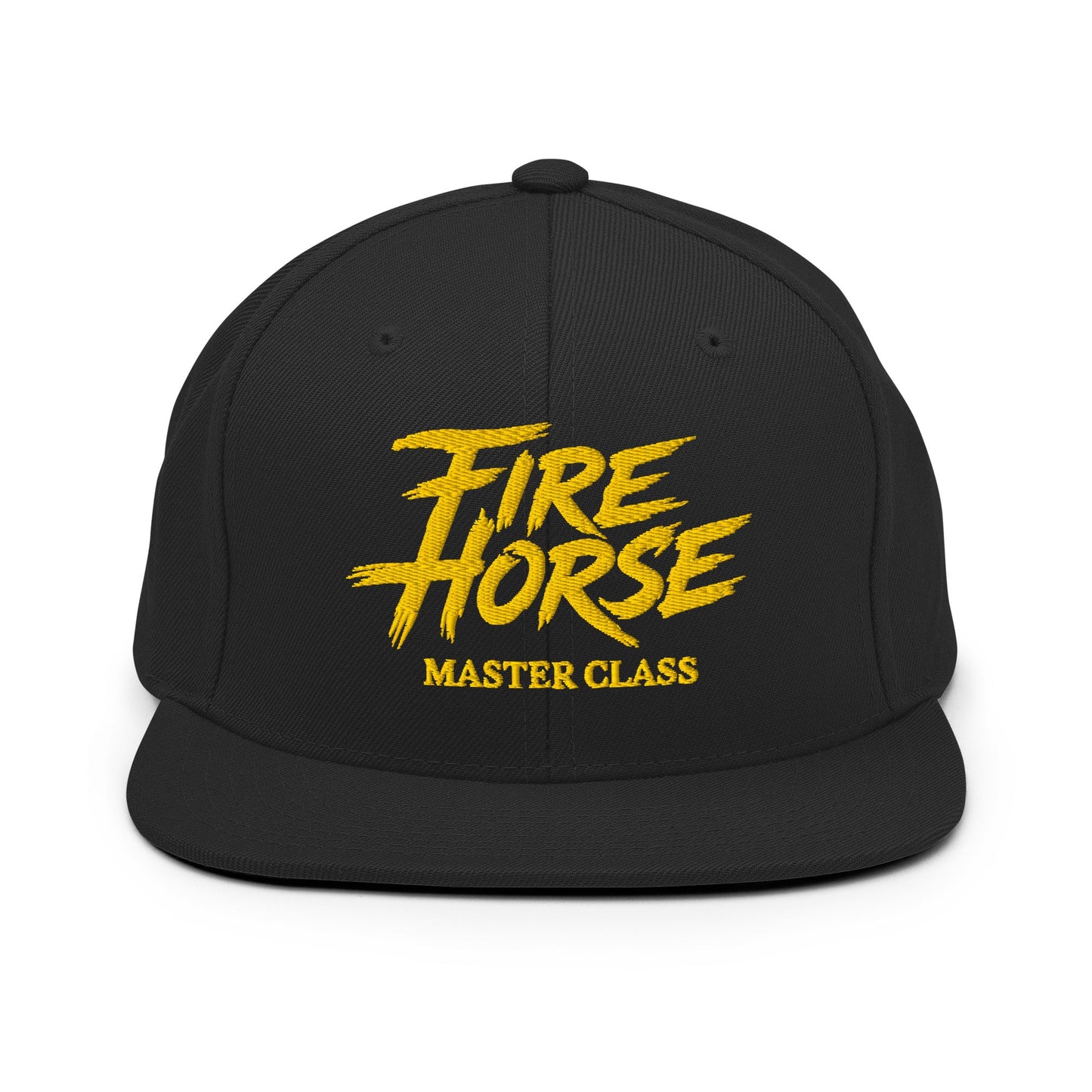 Snapback Hat | Fire Horse Masters | Modern Script Logo