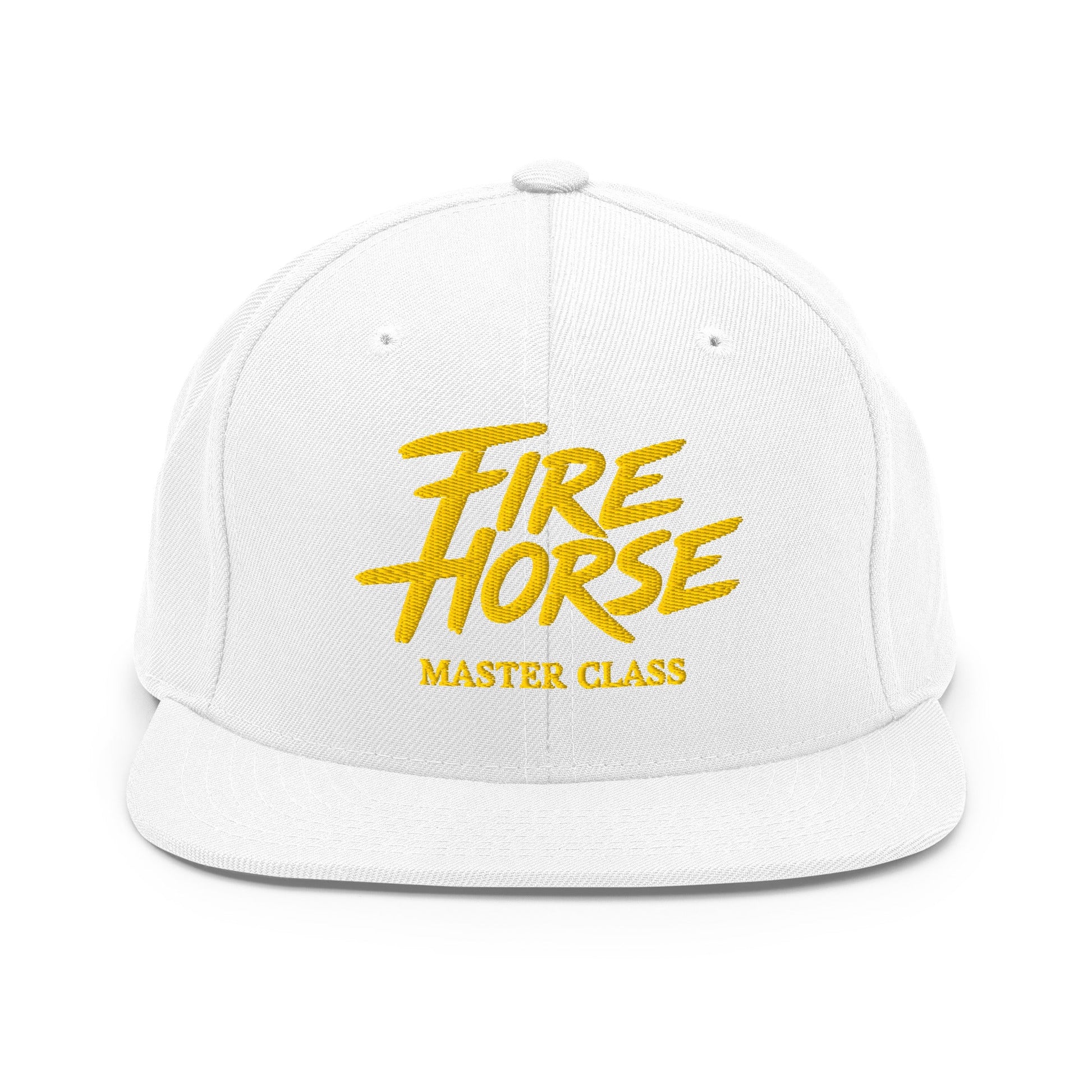 Snapback Hat | Fire Horse Masters | Script Logo