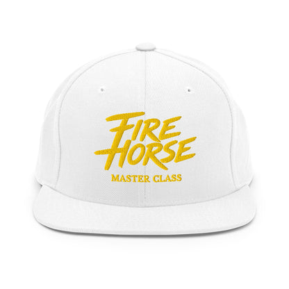 Snapback Hat | Fire Horse Masters | Script Logo