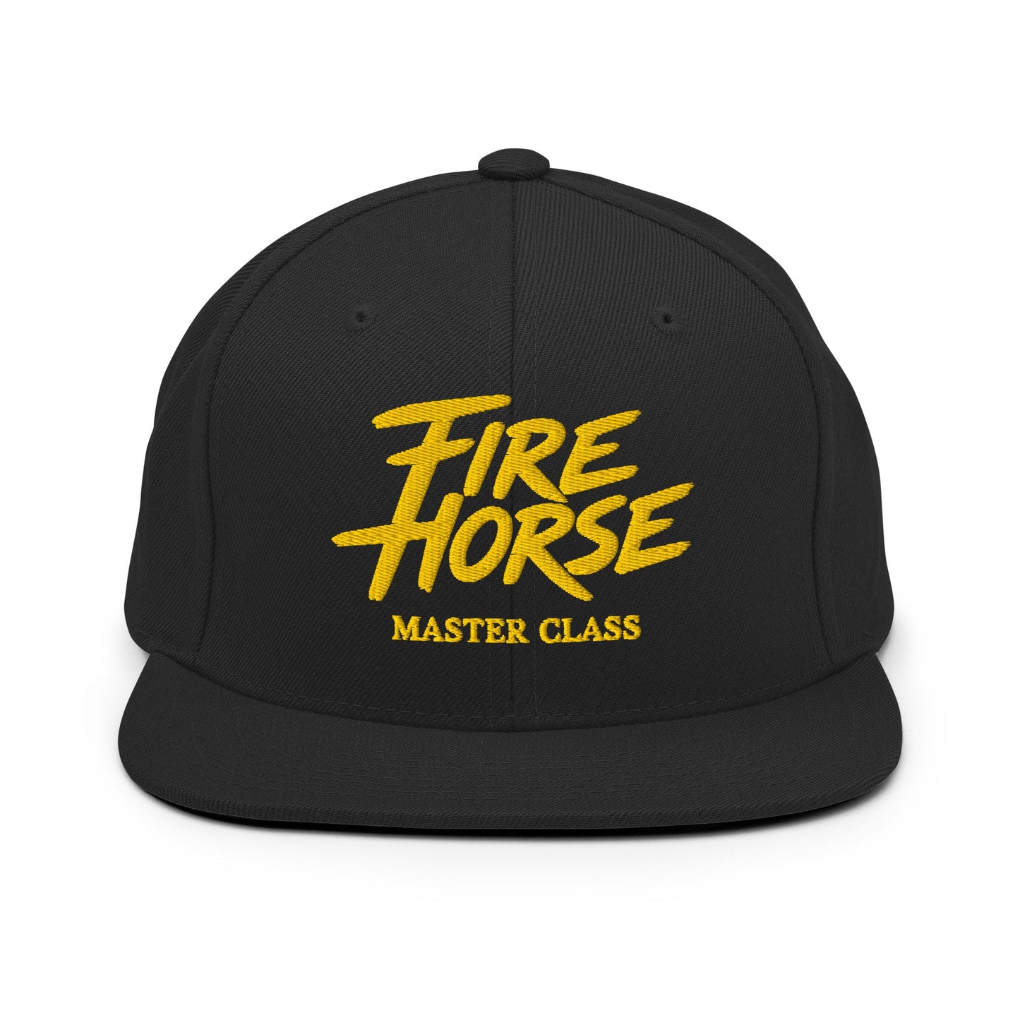 Snapback Hat | Fire Horse Masters | Script Logo