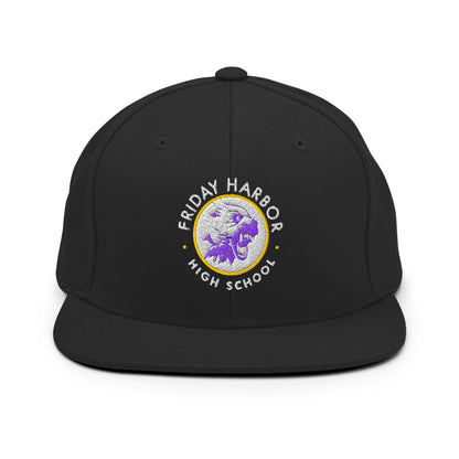 Snapback Hat | Friday Harbor Girls Basketball | Alt Logo