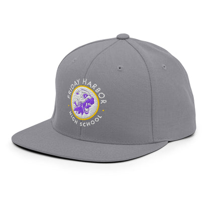 Snapback Hat | Friday Harbor Girls Basketball | Alt Logo