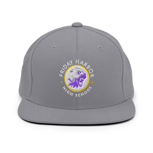 Snapback Hat | Friday Harbor Girls Basketball | Alt Logo
