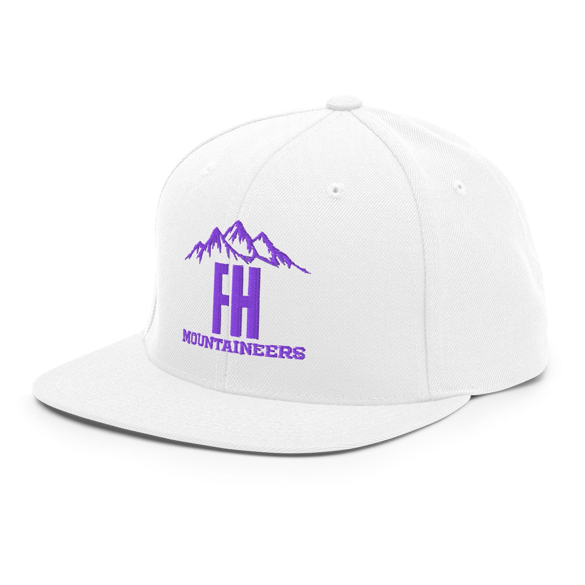 Snapback Hat | Friday Harbor High School Mountaineers Club | Mountaineers Logo