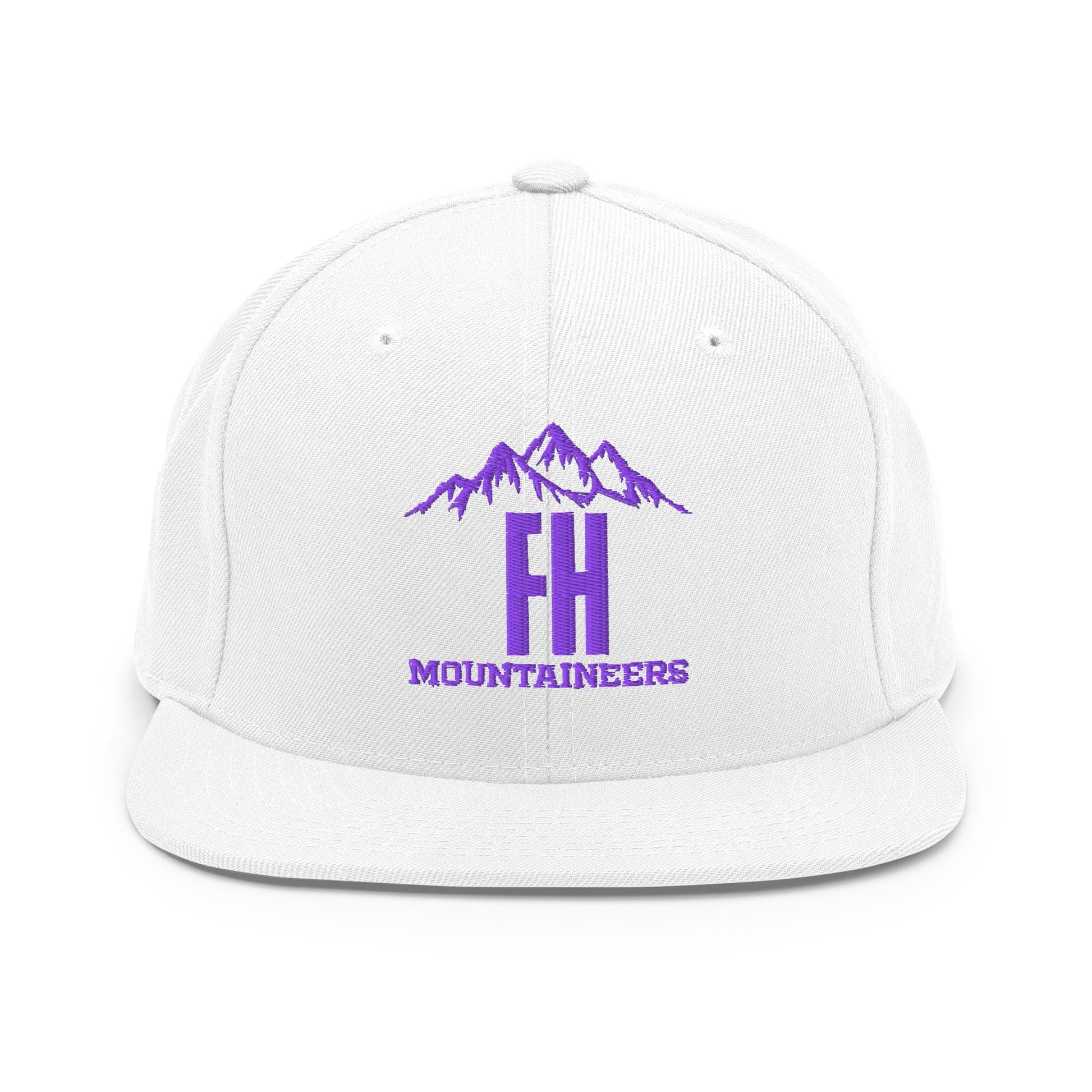 Snapback Hat | Friday Harbor High School Mountaineers Club | Mountaineers Logo