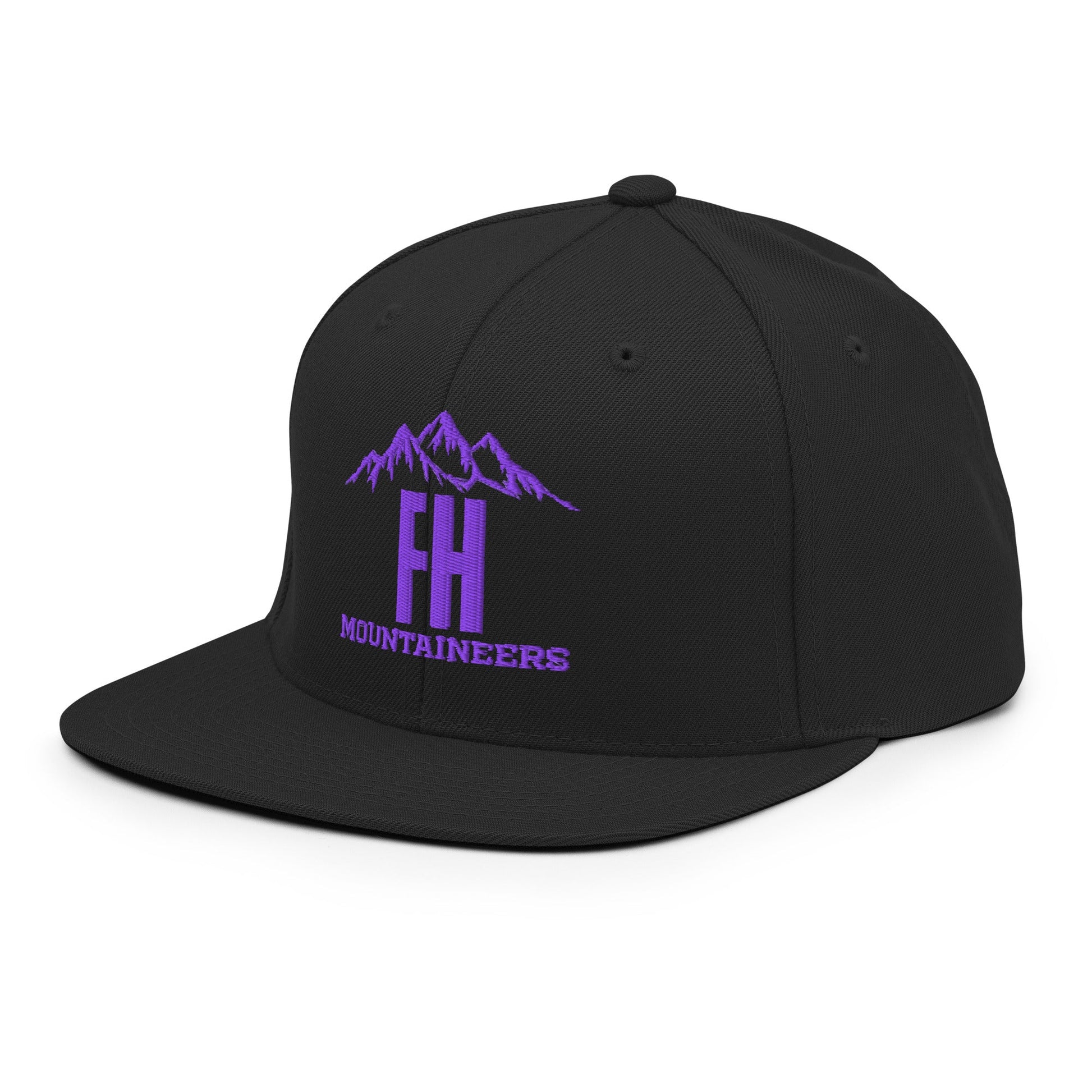 Snapback Hat | Friday Harbor High School Mountaineers Club | Mountaineers Logo