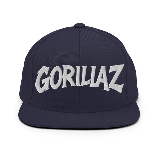 Snapback Hat | Gorillaz | Modern Script Logo