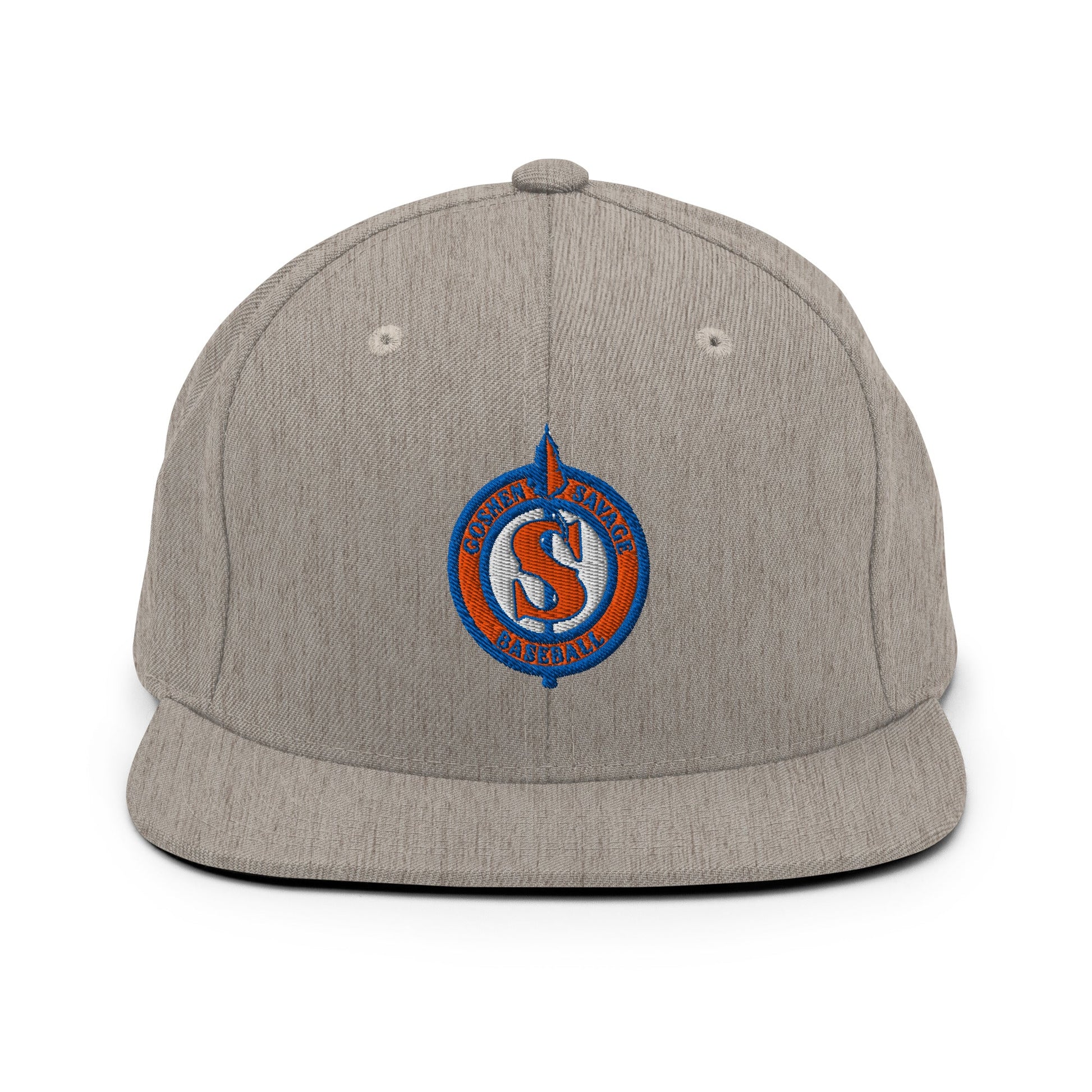 Snapback Hat | Goshen Savage Baseball | Badge Logo