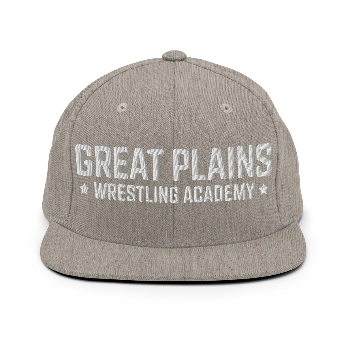 Snapback Hat | Great Plains Wrestling Academy | Script Logo