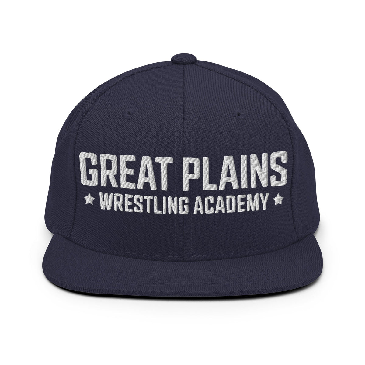 Snapback Hat | Great Plains Wrestling Academy | Script Logo