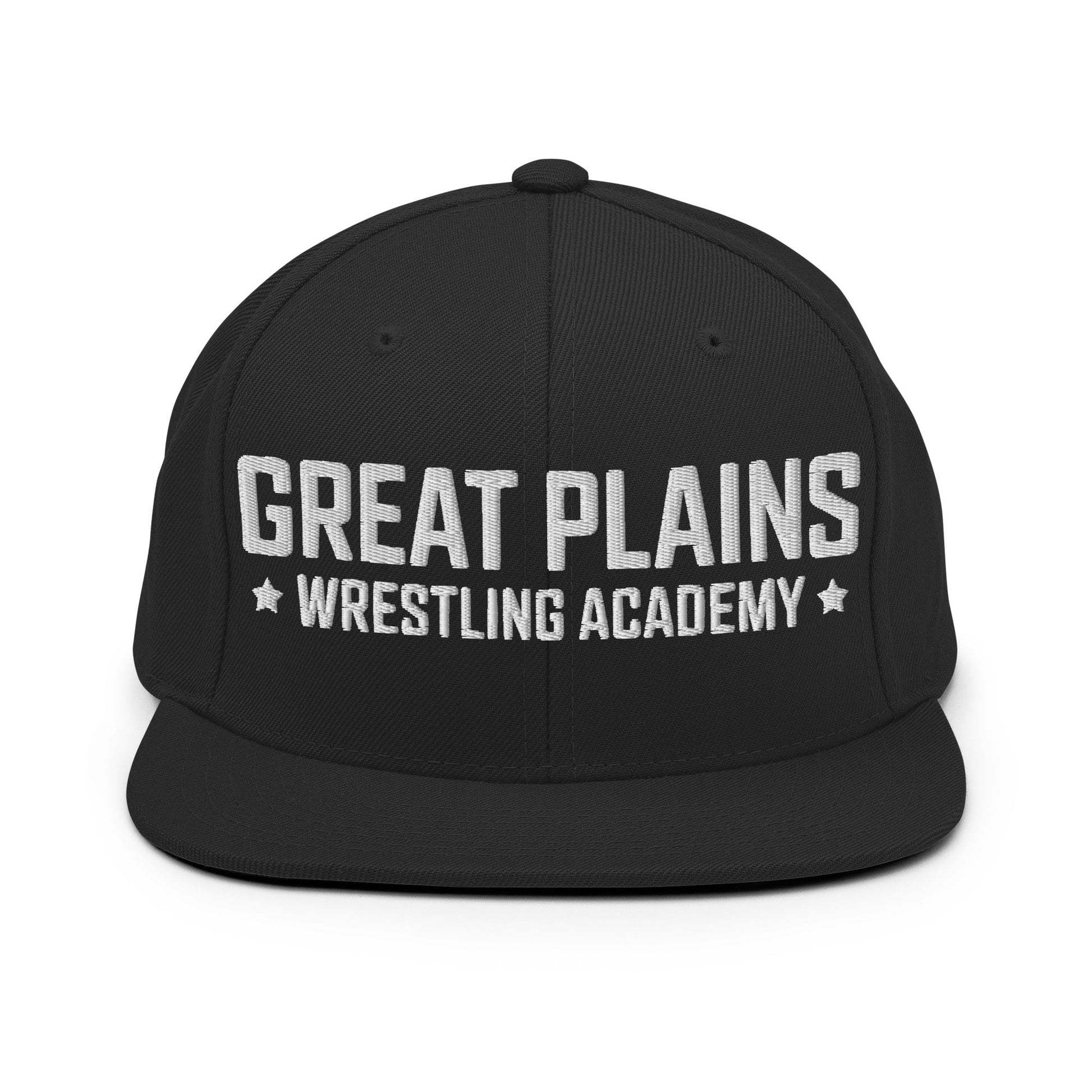 Snapback Hat | Great Plains Wrestling Academy | Script Logo