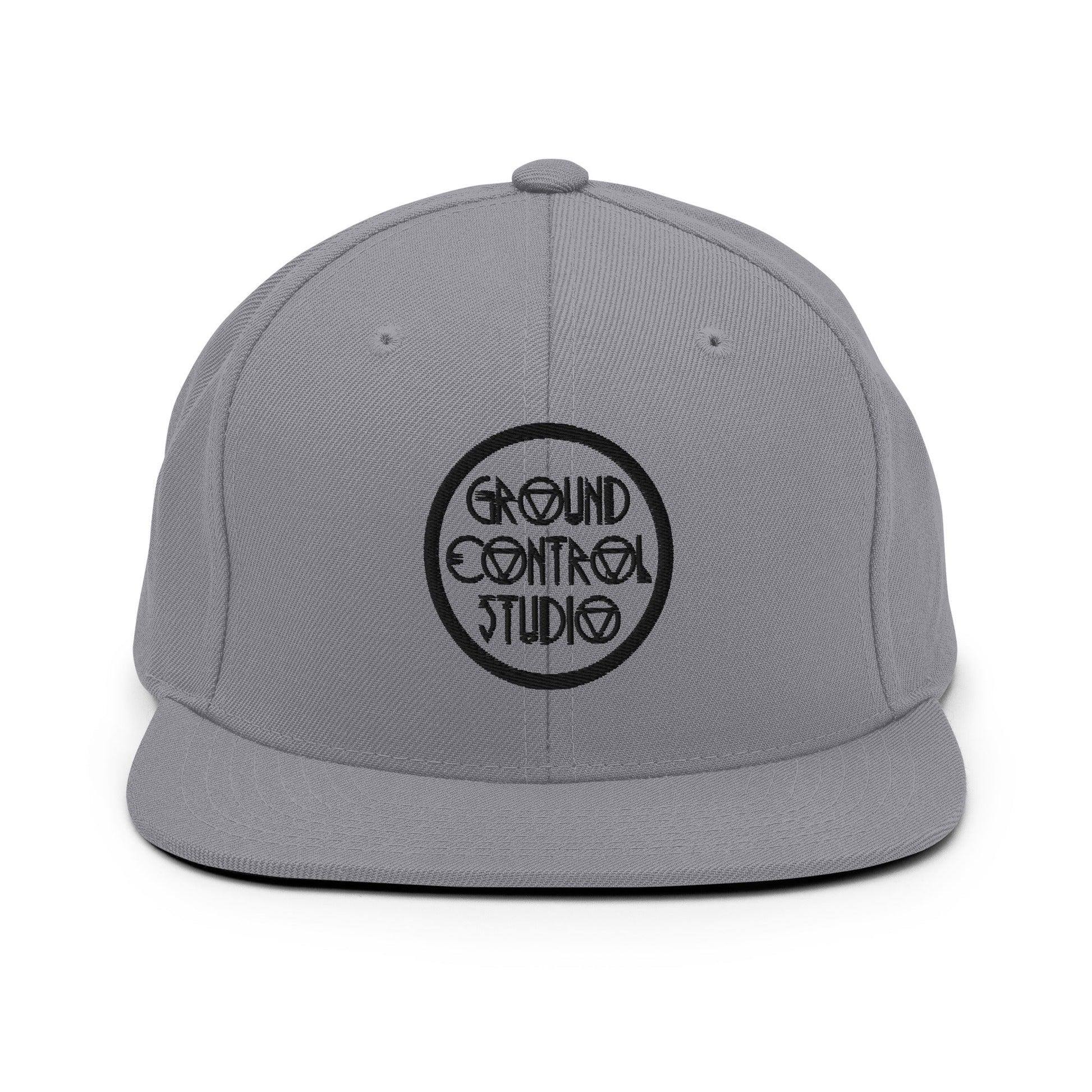 Snapback Hat | Ground Control Studio | Badge Logo