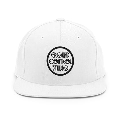 Snapback Hat | Ground Control Studio | Badge Logo