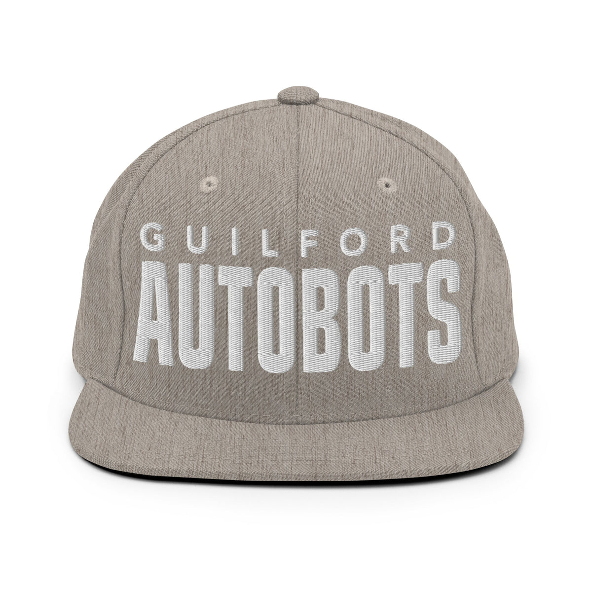 Snapback Hat | Guilford Autobots | Modern Script Logo