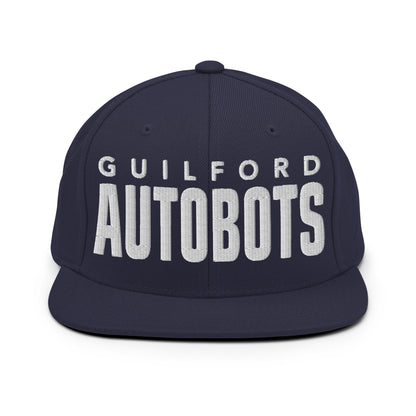 Snapback Hat | Guilford Autobots | Modern Script Logo
