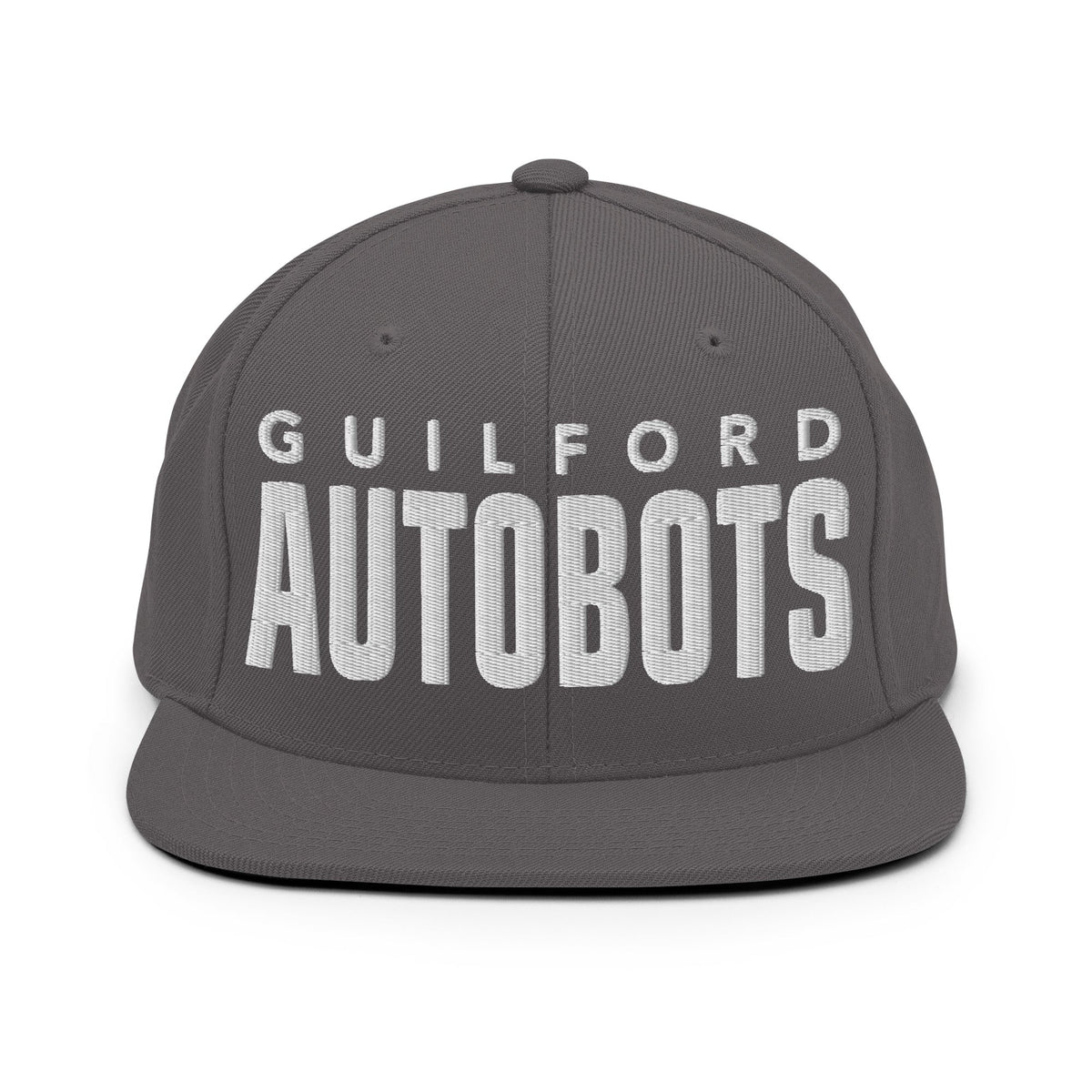 Snapback Hat | Guilford Autobots | Modern Script Logo