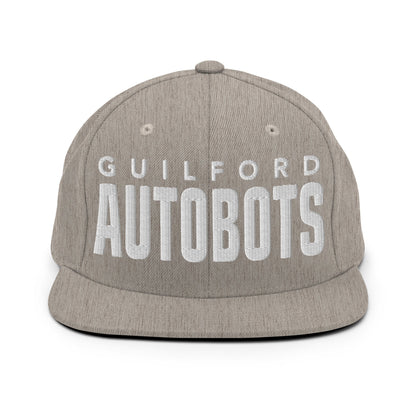 Snapback Hat | Guilford Autobots | Modern Script Logo