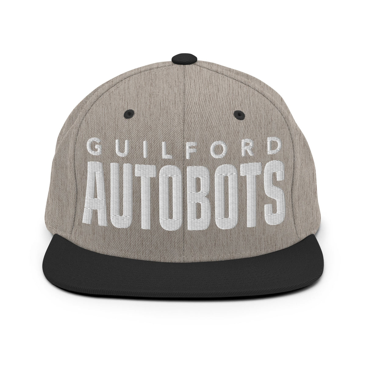 Snapback Hat | Guilford Autobots | Modern Script Logo