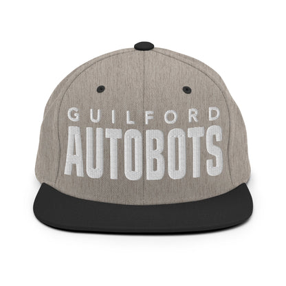 Snapback Hat | Guilford Autobots | Modern Script Logo