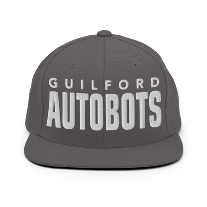 Snapback Hat | Guilford Autobots | Modern Script Logo