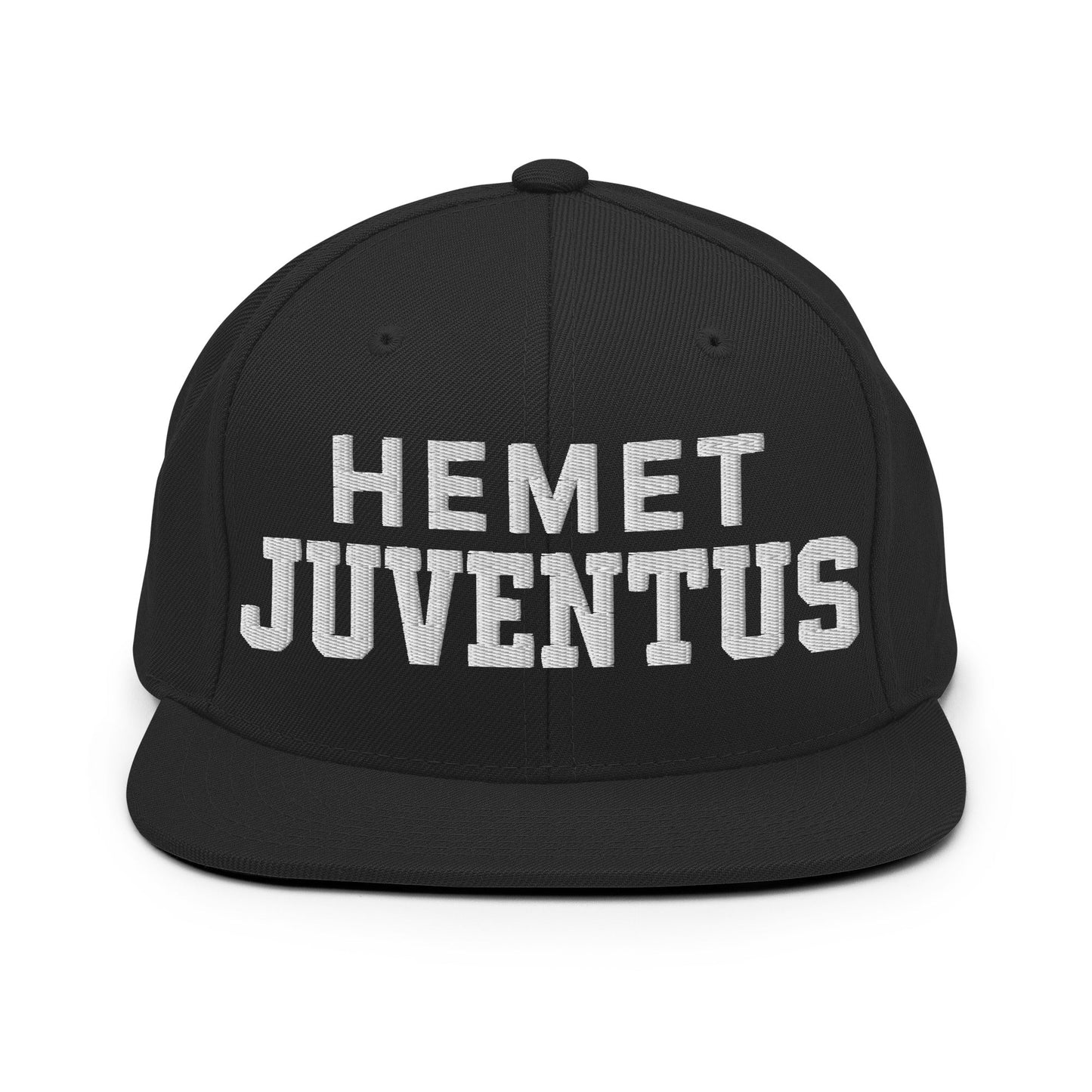Snapback Hat | Hemet Juventus | Modern Script Logo