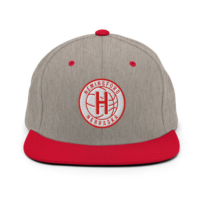 Snapback Hat | Hemingford Bobcats | Alt Badge Logo