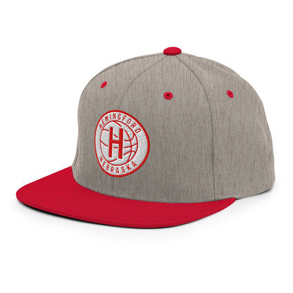 Snapback Hat | Hemingford Bobcats | Alt Badge Logo