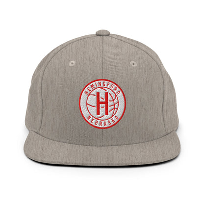 Snapback Hat | Hemingford Bobcats | Alt Badge Logo