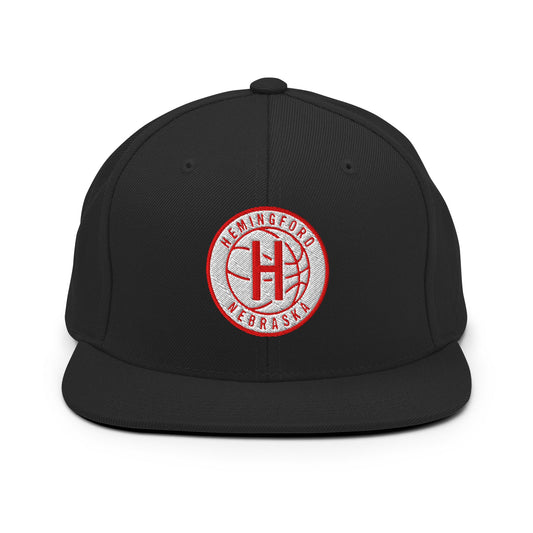 Snapback Hat | Hemingford Bobcats | Alt Badge Logo
