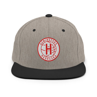 Snapback Hat | Hemingford Bobcats | Alt Badge Logo