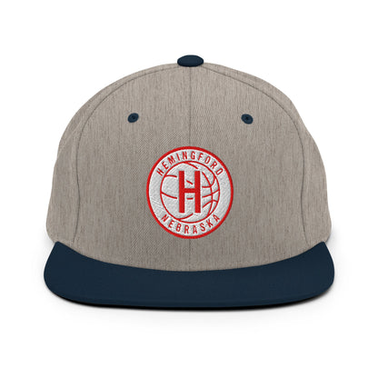 Snapback Hat | Hemingford Bobcats | Alt Badge Logo