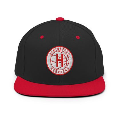 Snapback Hat | Hemingford Bobcats | Alt Badge Logo