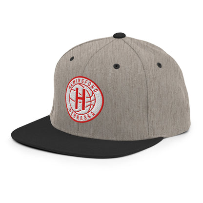 Snapback Hat | Hemingford Bobcats | Alt Badge Logo