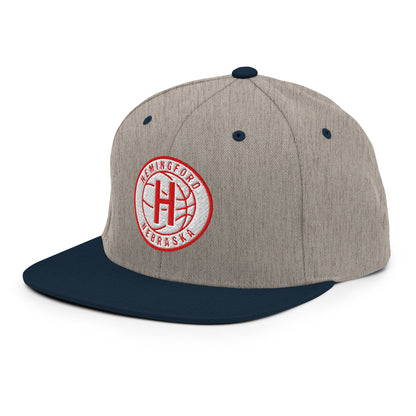 Snapback Hat | Hemingford Bobcats | Alt Badge Logo