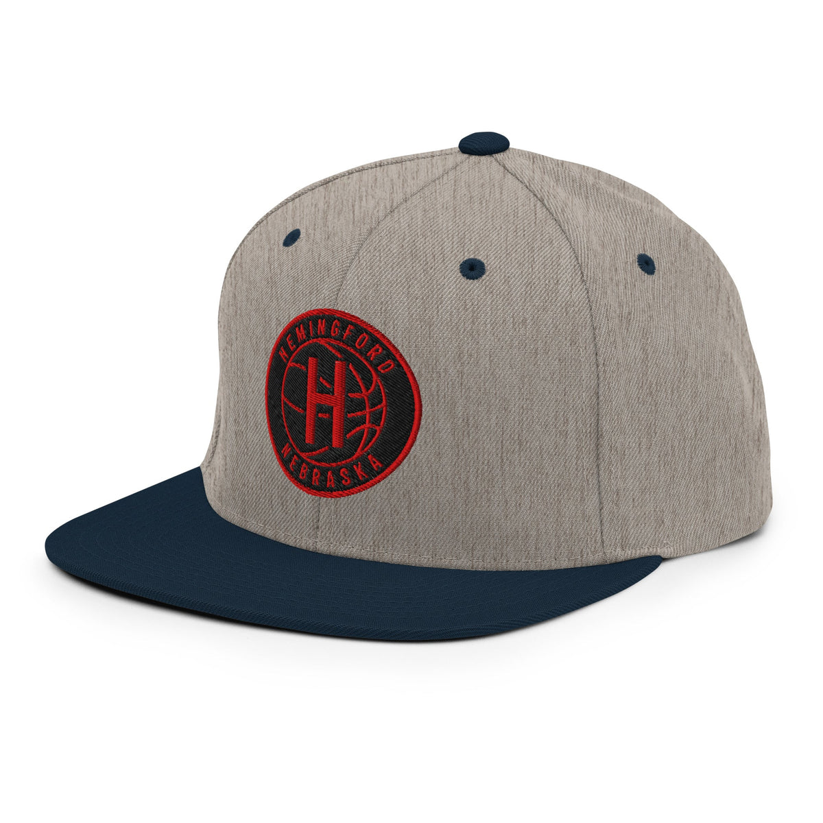 Snapback Hat | Hemingford Bobcats | Badge Logo