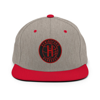 Snapback Hat | Hemingford Bobcats | Badge Logo