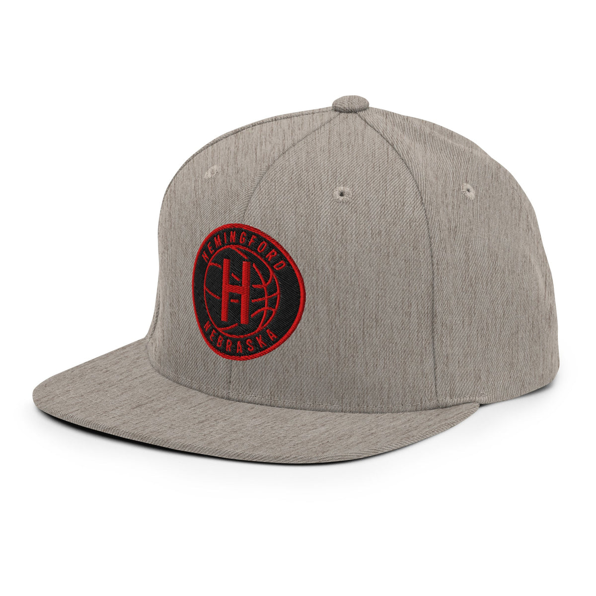 Snapback Hat | Hemingford Bobcats | Badge Logo
