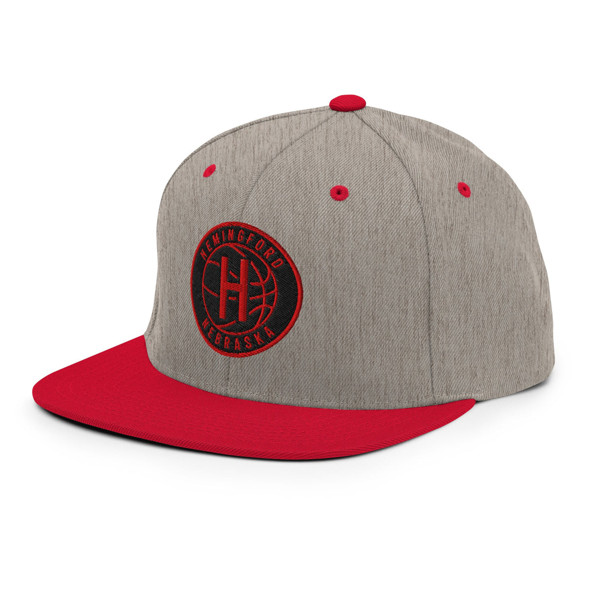 Snapback Hat | Hemingford Bobcats | Badge Logo