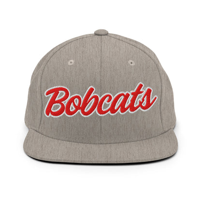 Snapback Hat | Hemingford Bobcats | Script Logo