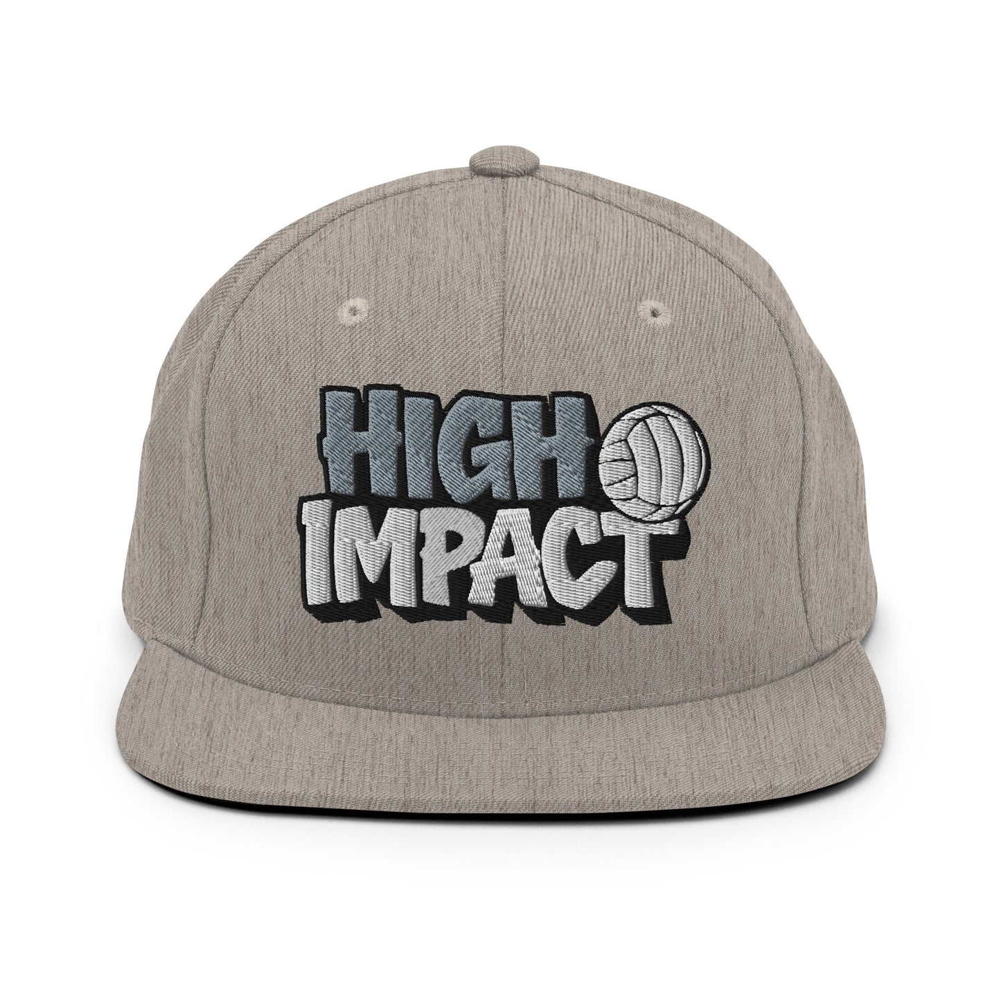 Snapback Hat | High Impact VBC | Modern Script Logo
