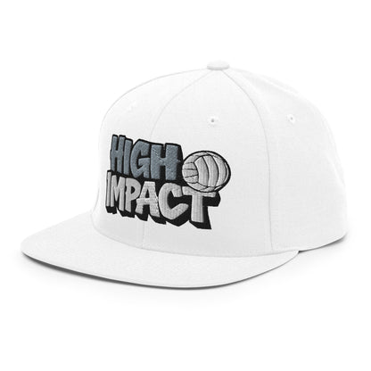Snapback Hat | High Impact VBC | Modern Script Logo