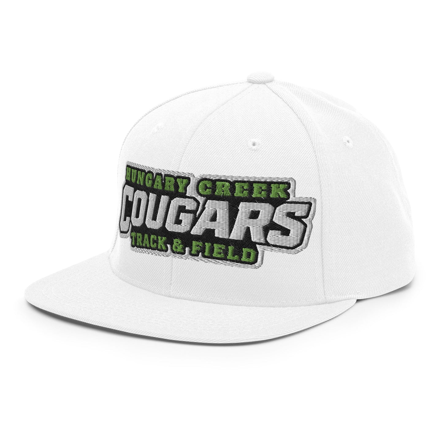 Snapback Hat | Hungary Creek Cougar | Shield Logo