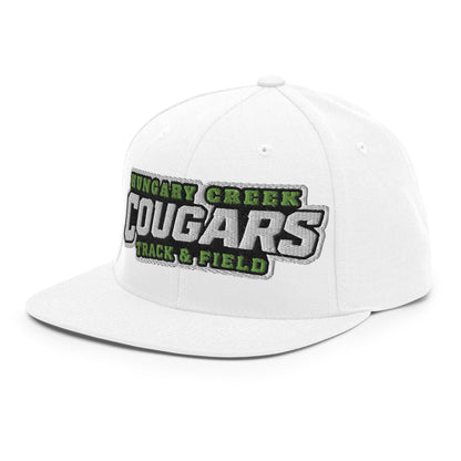 Snapback Hat | Hungary Creek Cougar | Shield Logo