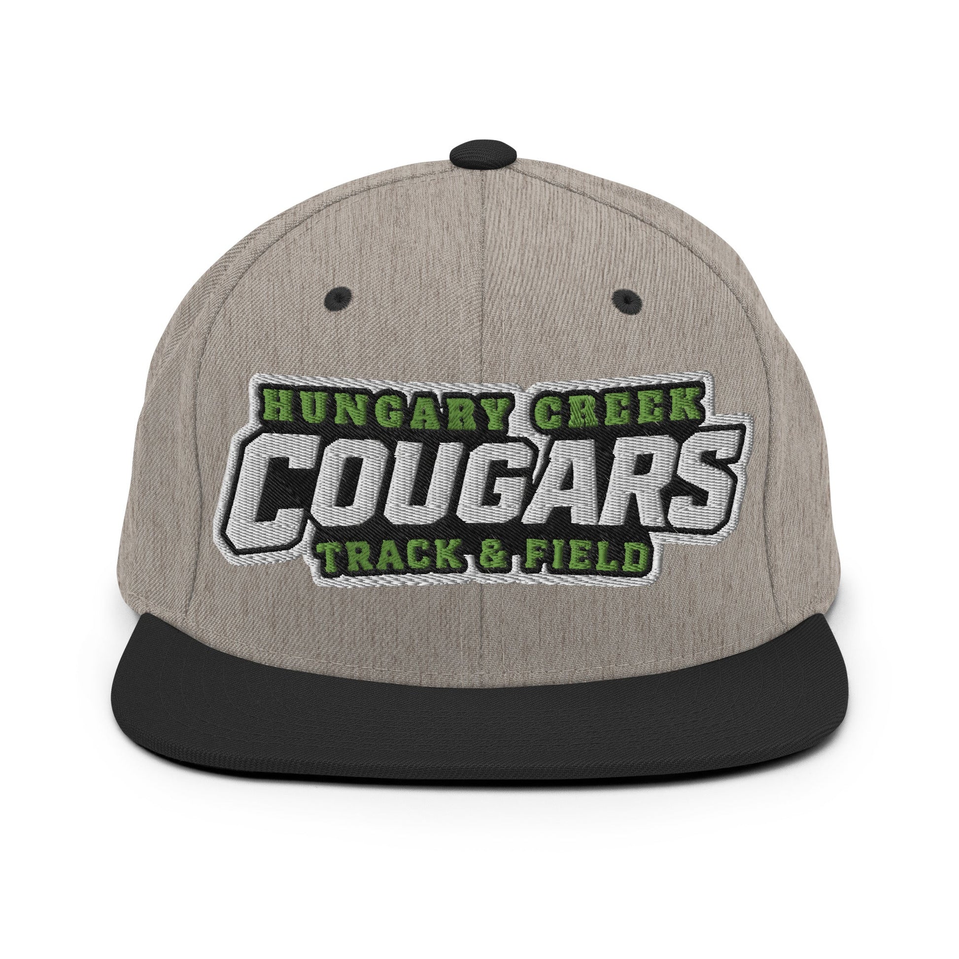 Snapback Hat | Hungary Creek Cougar | Shield Logo