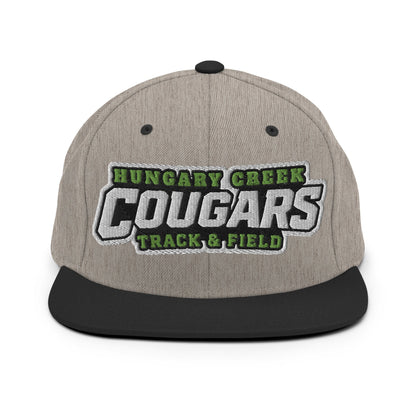 Snapback Hat | Hungary Creek Cougar | Shield Logo