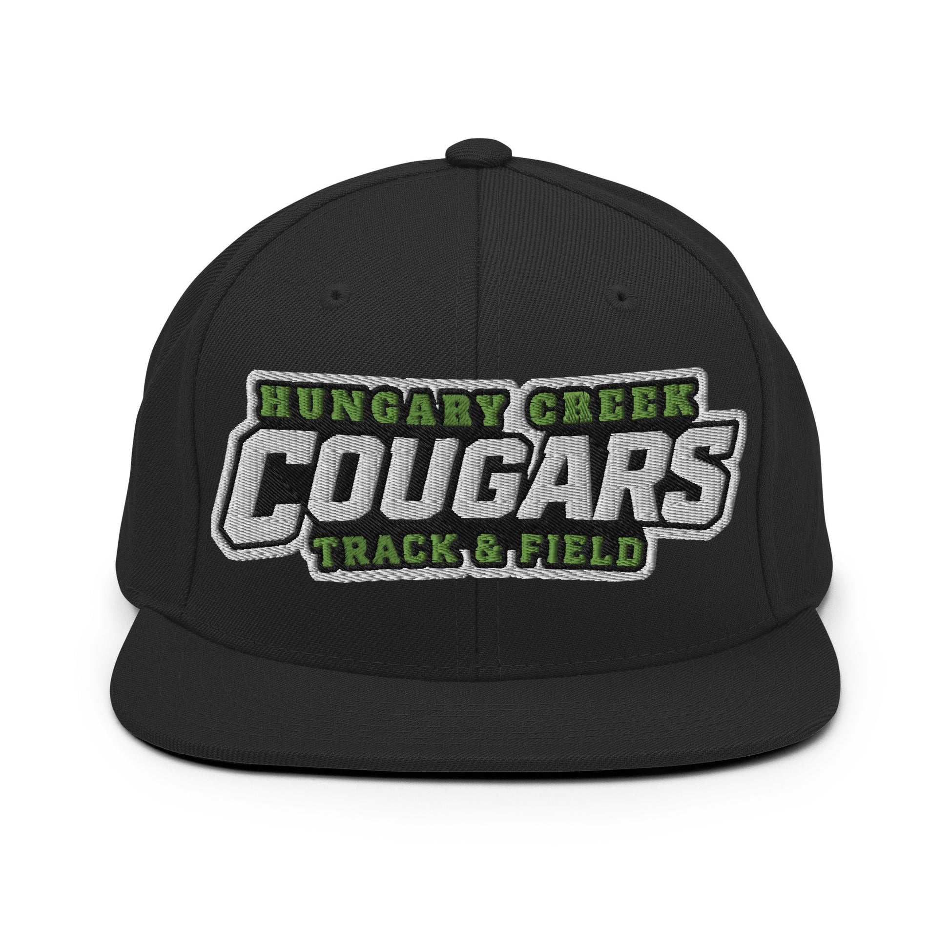 Snapback Hat | Hungary Creek Cougar | Shield Logo